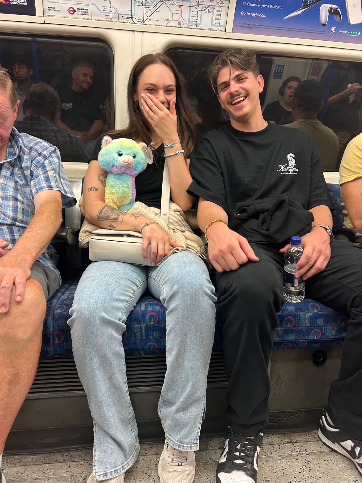 Chris and Quilla on Underground